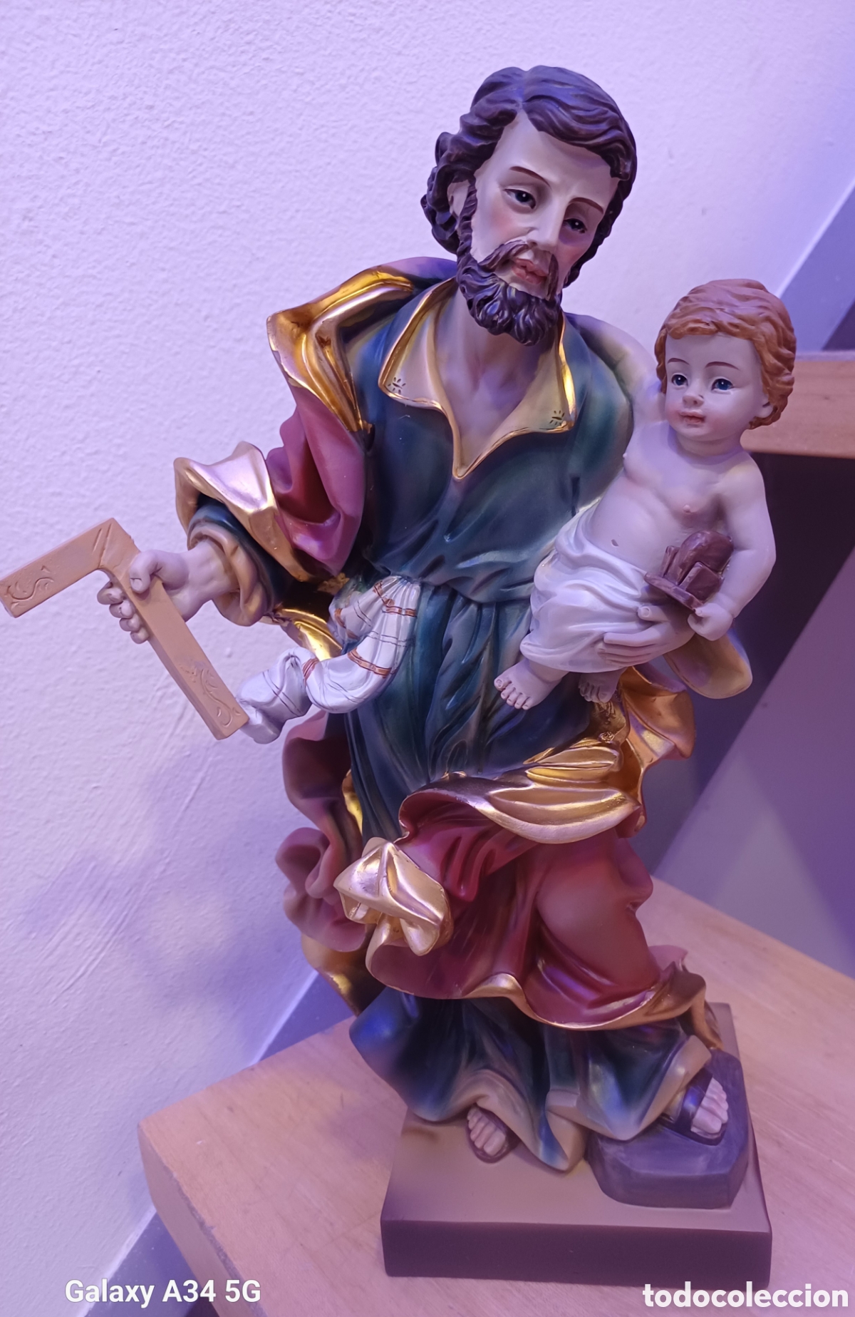 Arte: SAN JOS&Eacute; 30 CM NUEVO - Foto 1