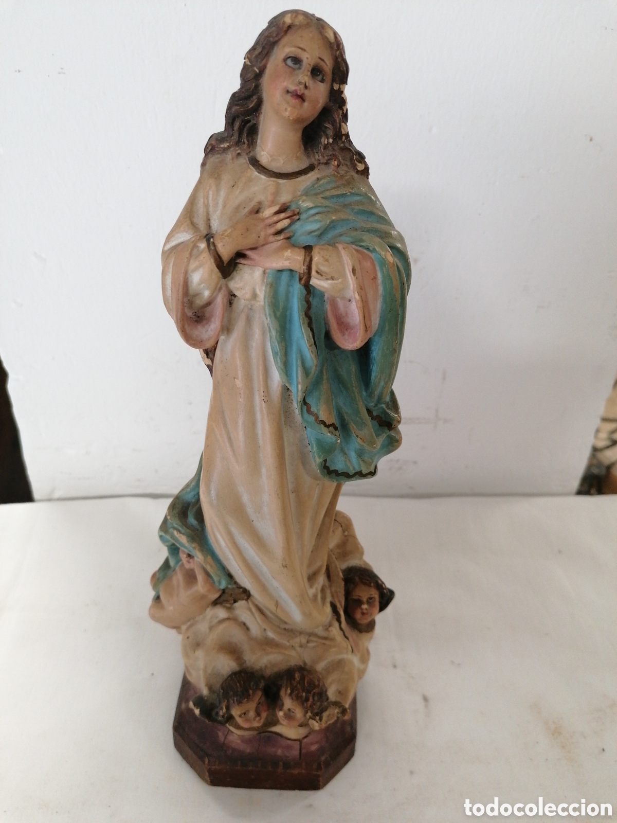 Arte: Figura de la Virgen Inmaculada Concepci&oacute;n de Olot