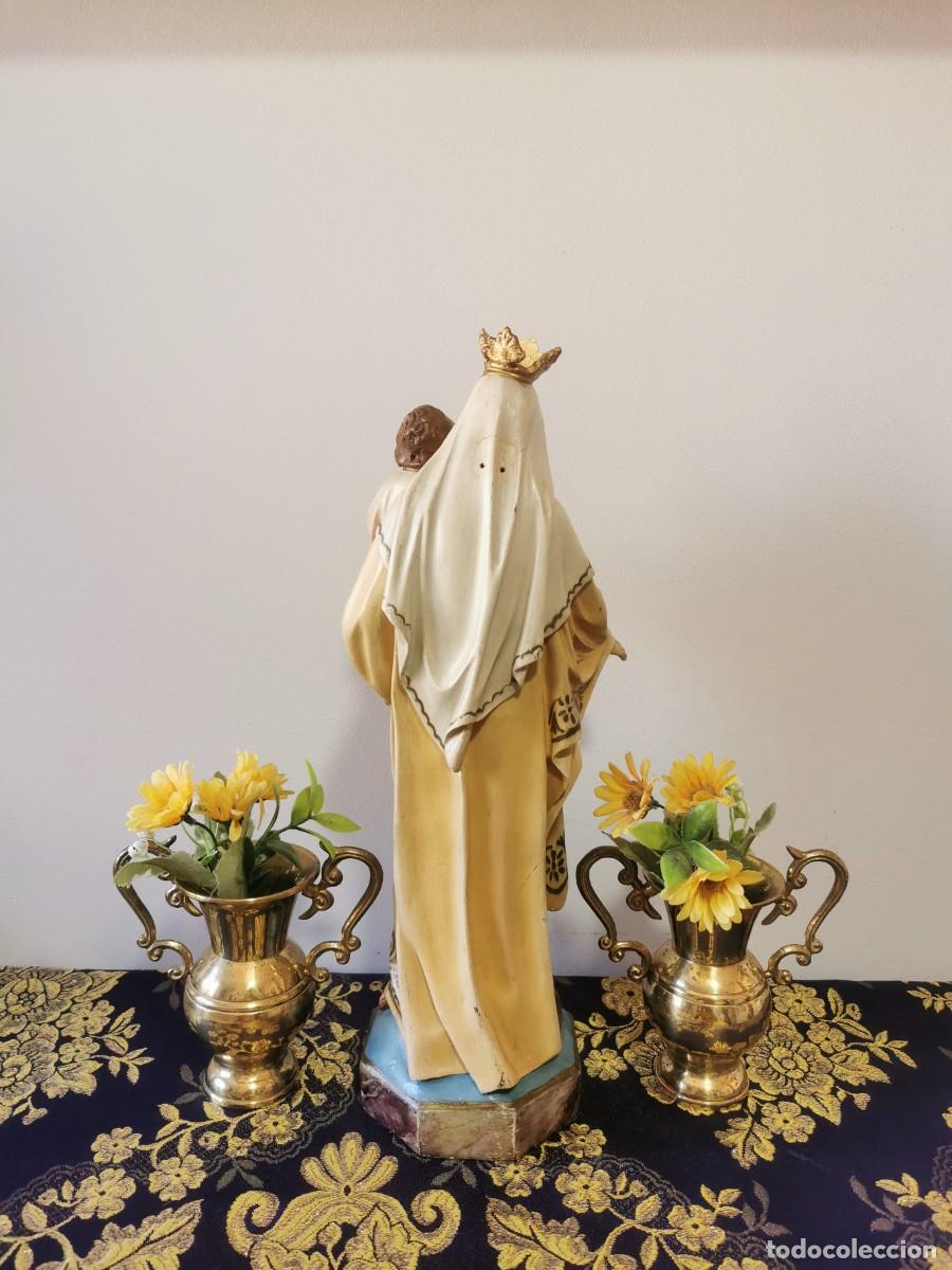 Arte: Virgen del Carmen Olot 37,5cm - Foto 3