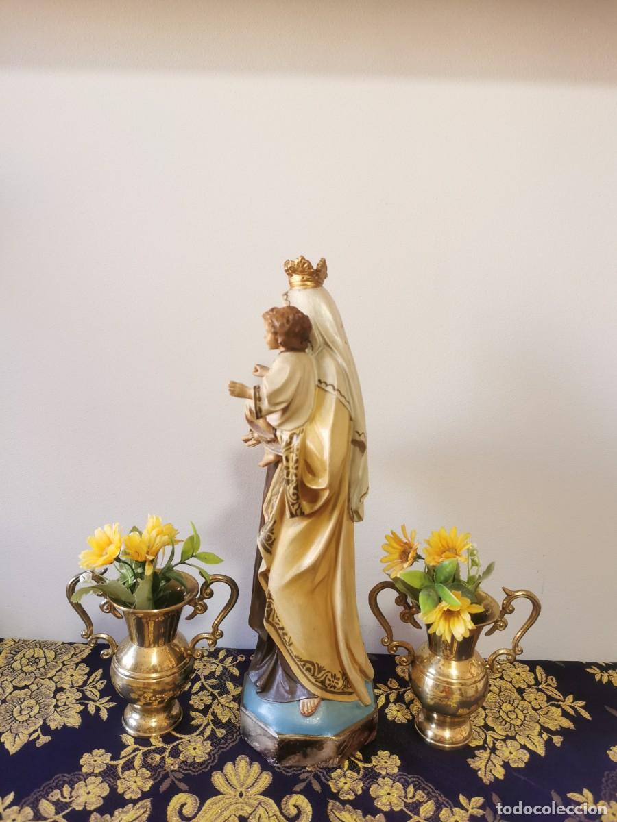 Arte: Virgen del Carmen Olot 37,5cm - Foto 4