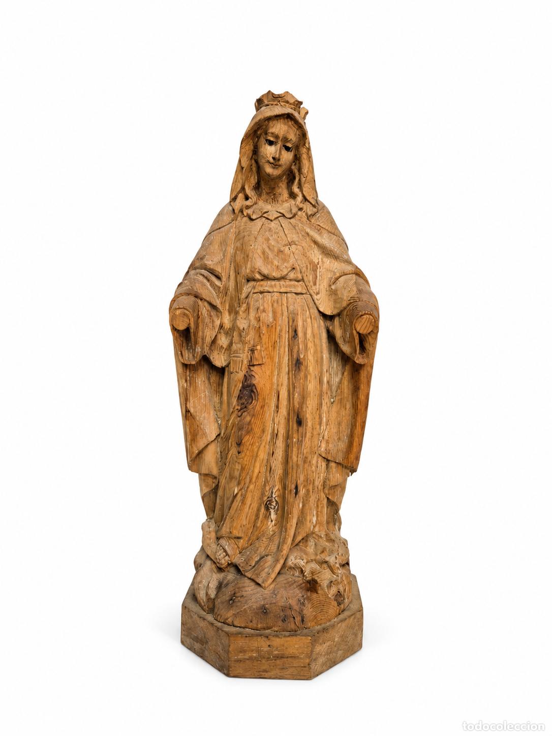 Arte: Virgen Inmaculada Concepci&oacute;n - Antiguo Modelo del Taller &rdquo;El Arte Cat&oacute;lico - Casa Bochaca&rdquo; Olot