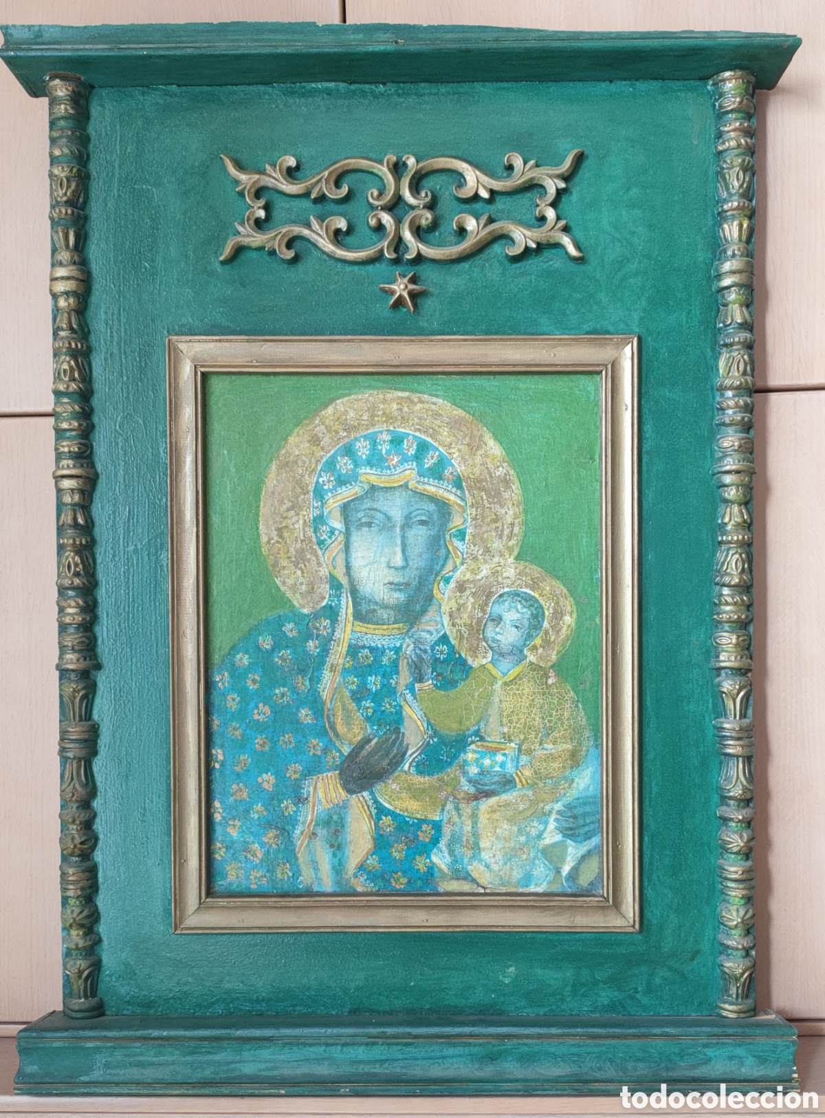 Arte: Virgen de Częstochowa, replica de la Virgen Negra de Polonia