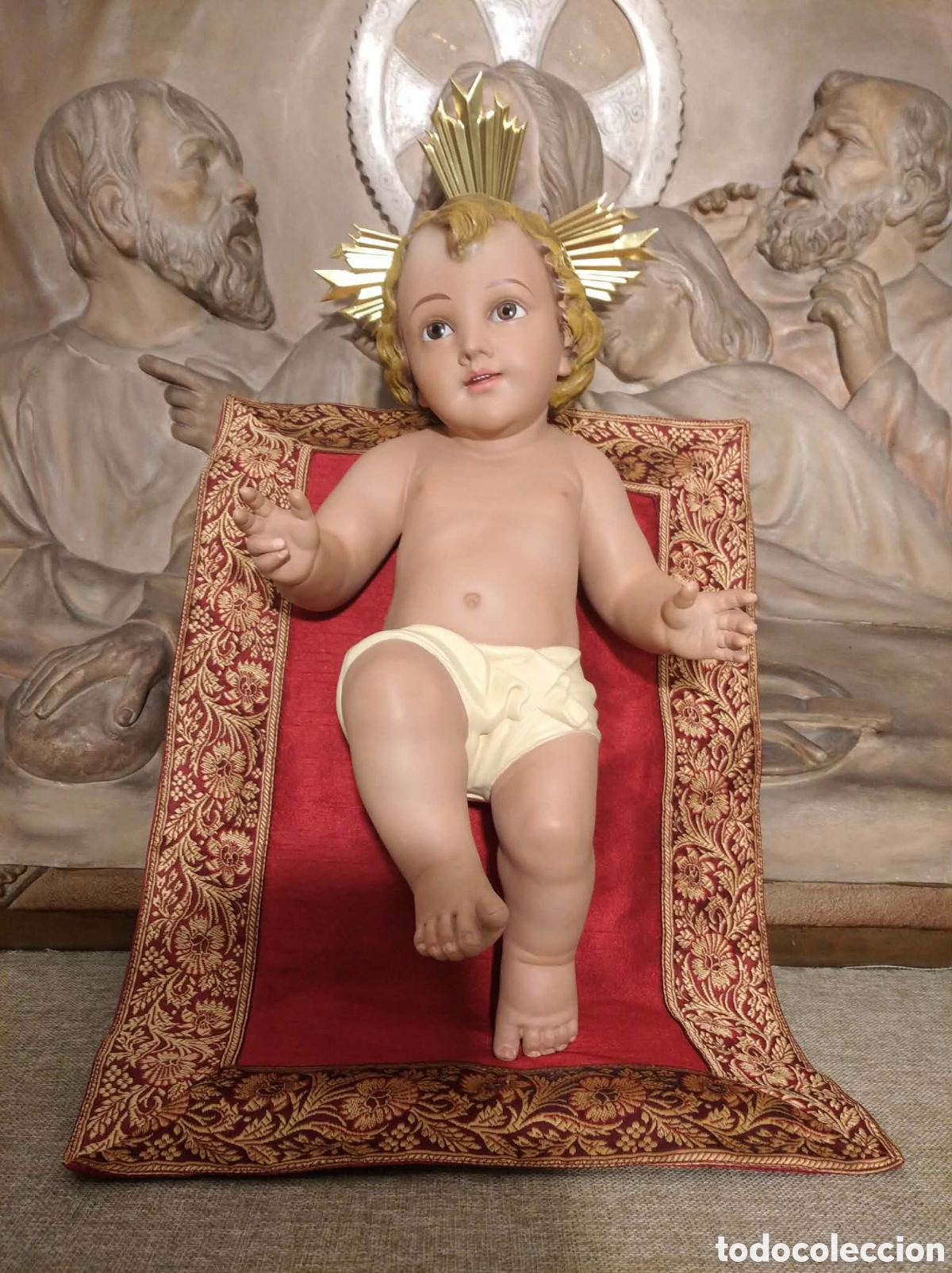 Arte: Precioso Ni&ntilde;o Jes&uacute;s 44 cm