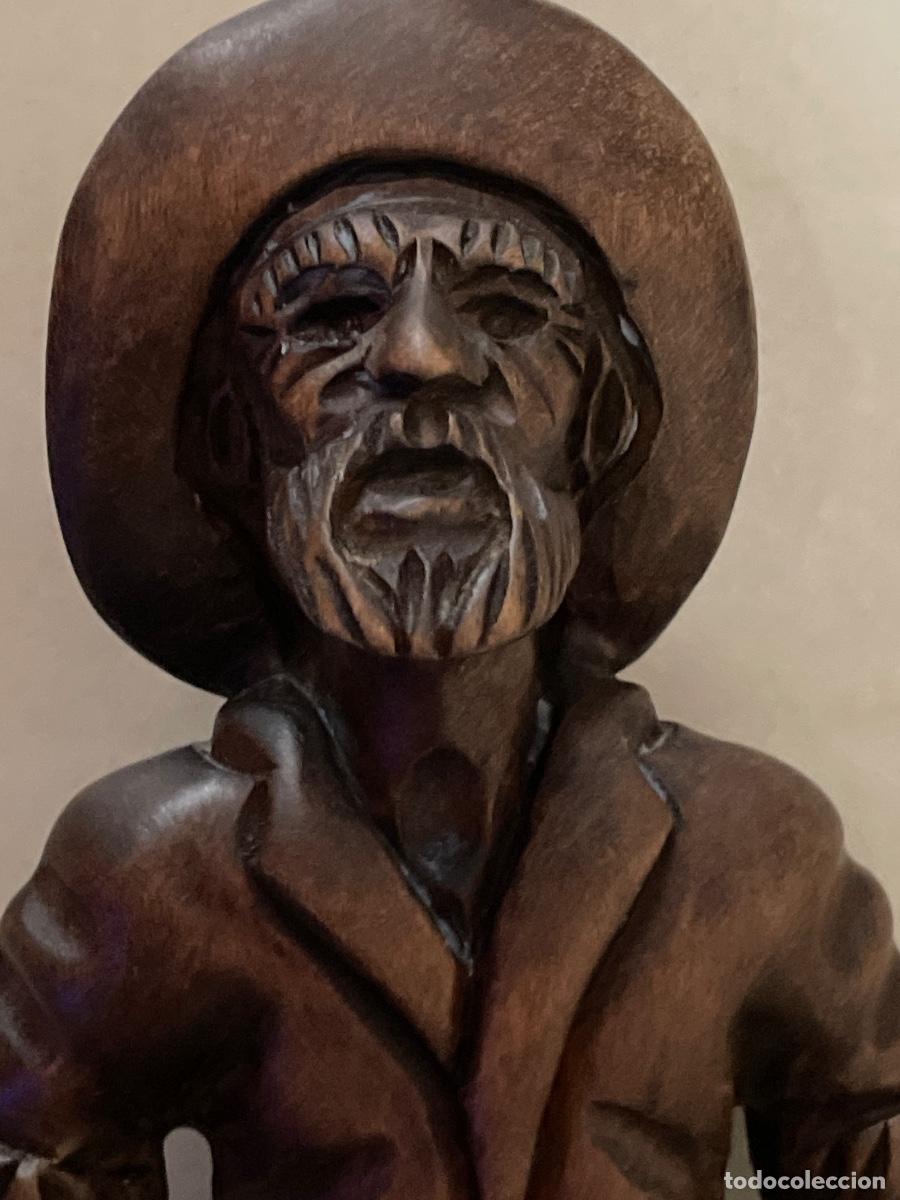 Arte: Figura de madera de le&ntilde;ador - Foto 2