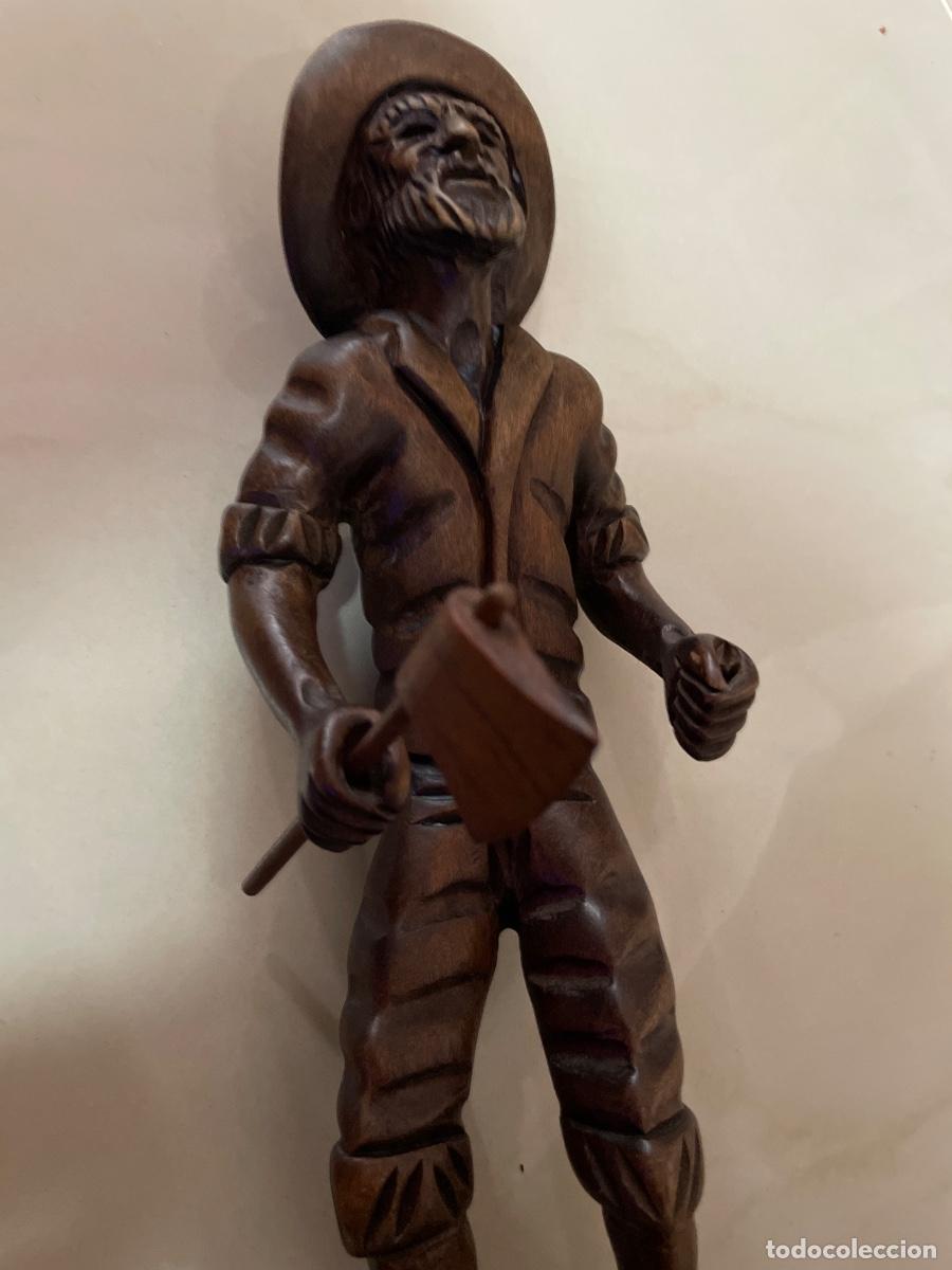 Arte: Figura de madera de le&ntilde;ador - Foto 3