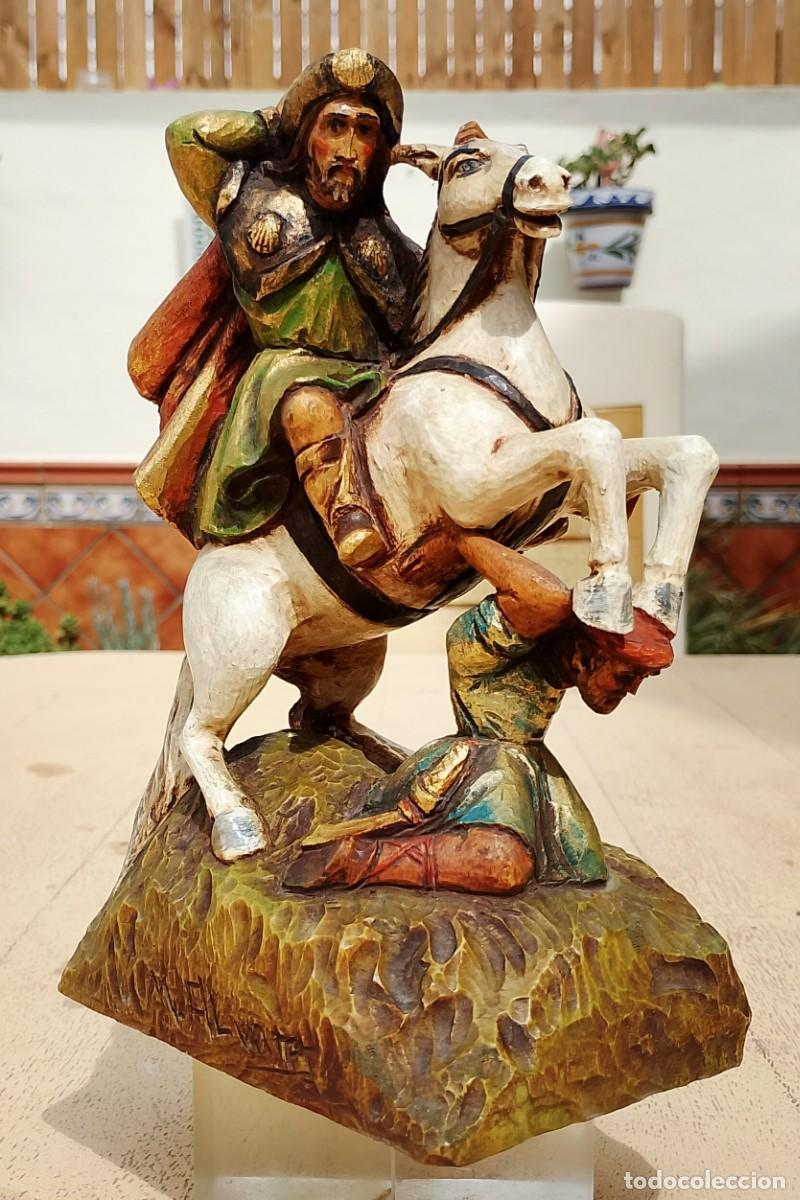 Arte: Talla en Madera de Santiago Matamoros M. Alvarez