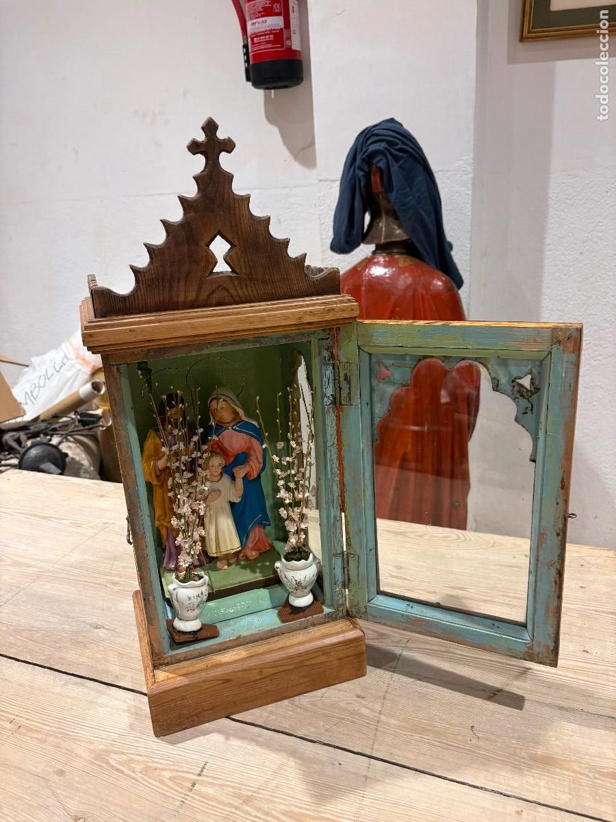 Arte: Capilla domiciliaria con sagrada familia olot