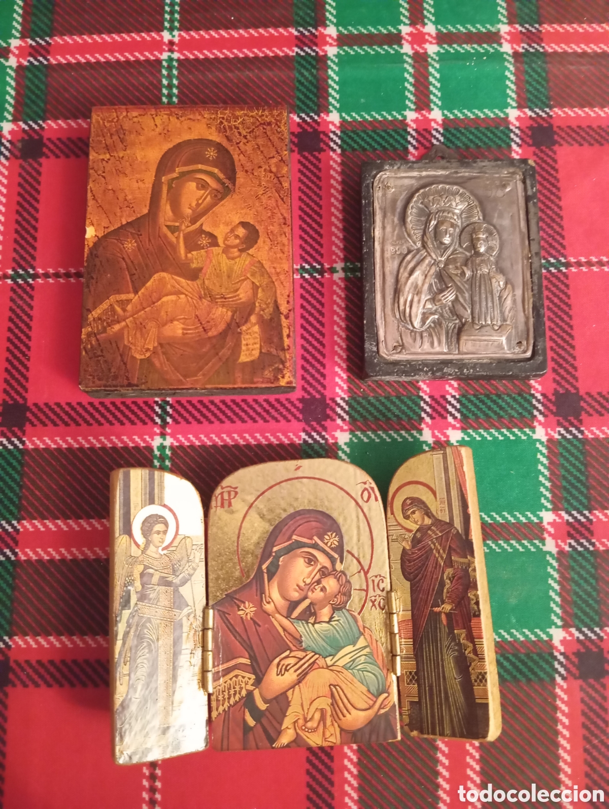 Kunst: Iconos y triptico Religiosos muy antiguos