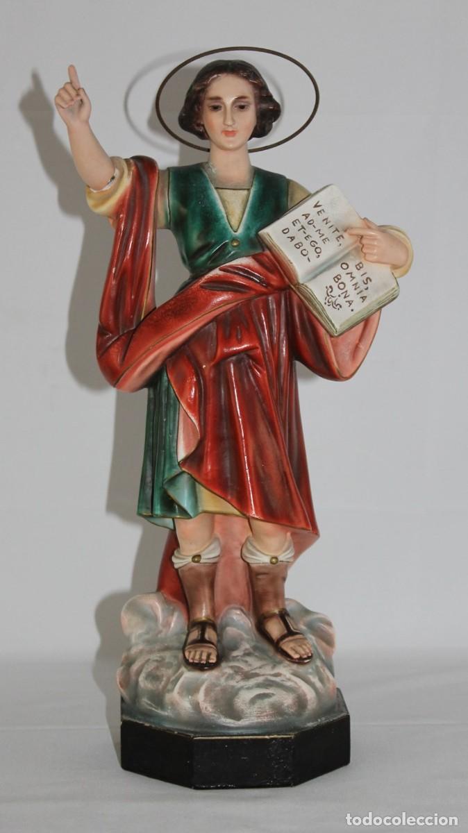 Arte: San Pancracio. Pedro Lloret. Olot. Escultura religiosa de estuco policromado. Siglo XX