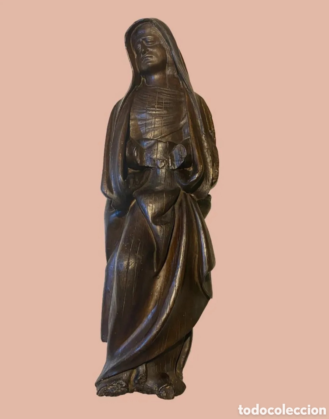 Arte: VIRGEN GOTICA REPRODUCCION
