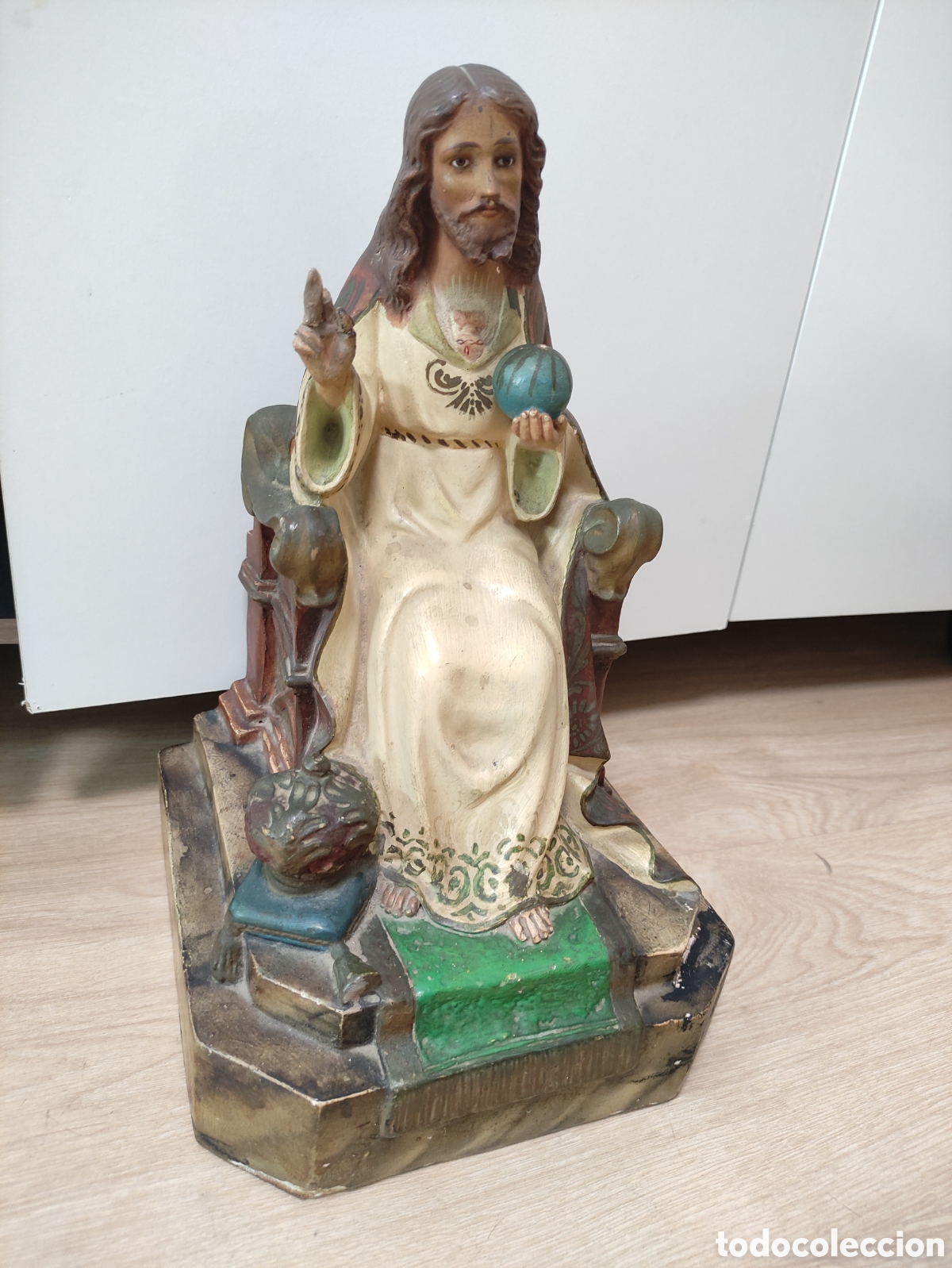 Arte: Sagrado Coraz&oacute;n de Jes&uacute;s entronizado