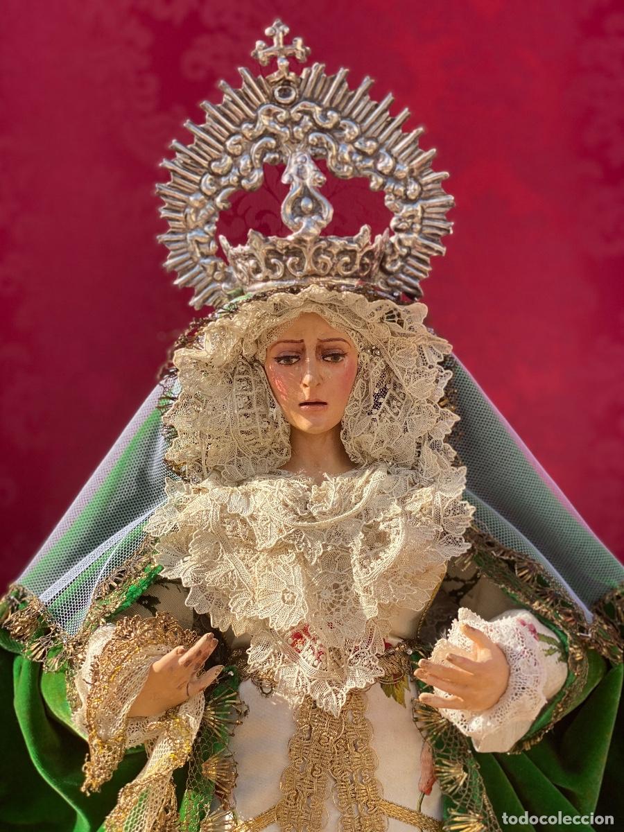 Kunst: Virgen de candelero de vestir de 40 cm copia de la Esperanza Macarena