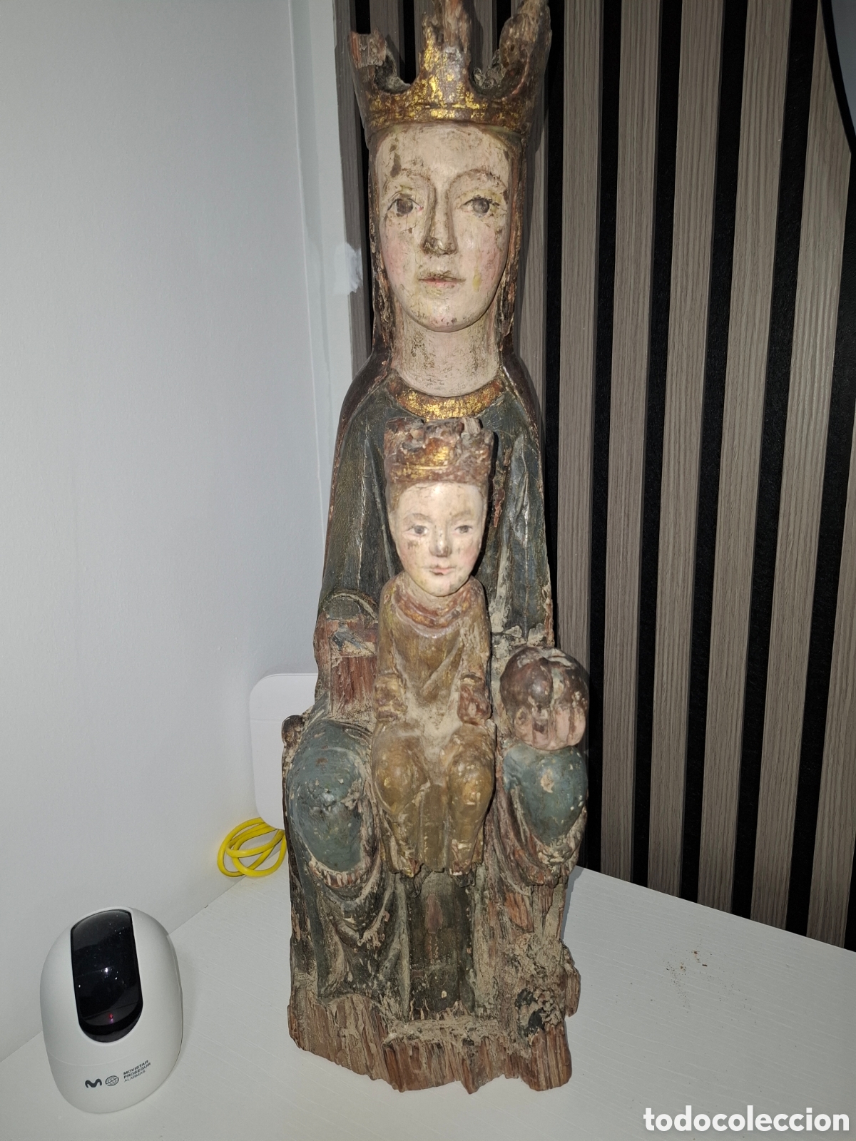 Arte: Virgen de estilo romanico gotico