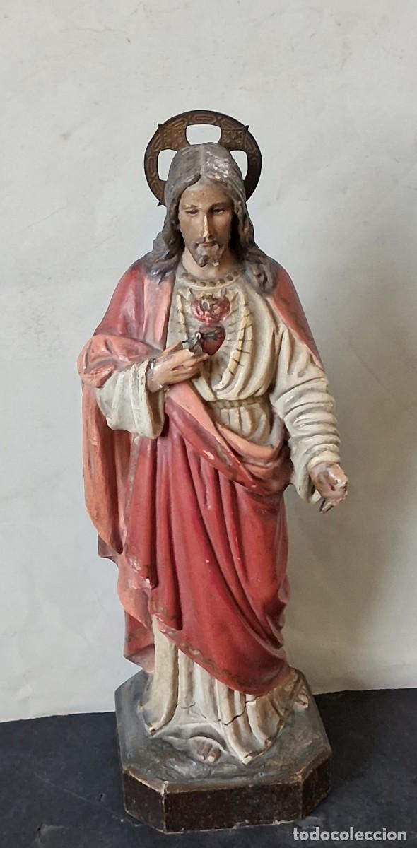 Arte: Sagrado Corazon Imagen de Olot pp S. XX