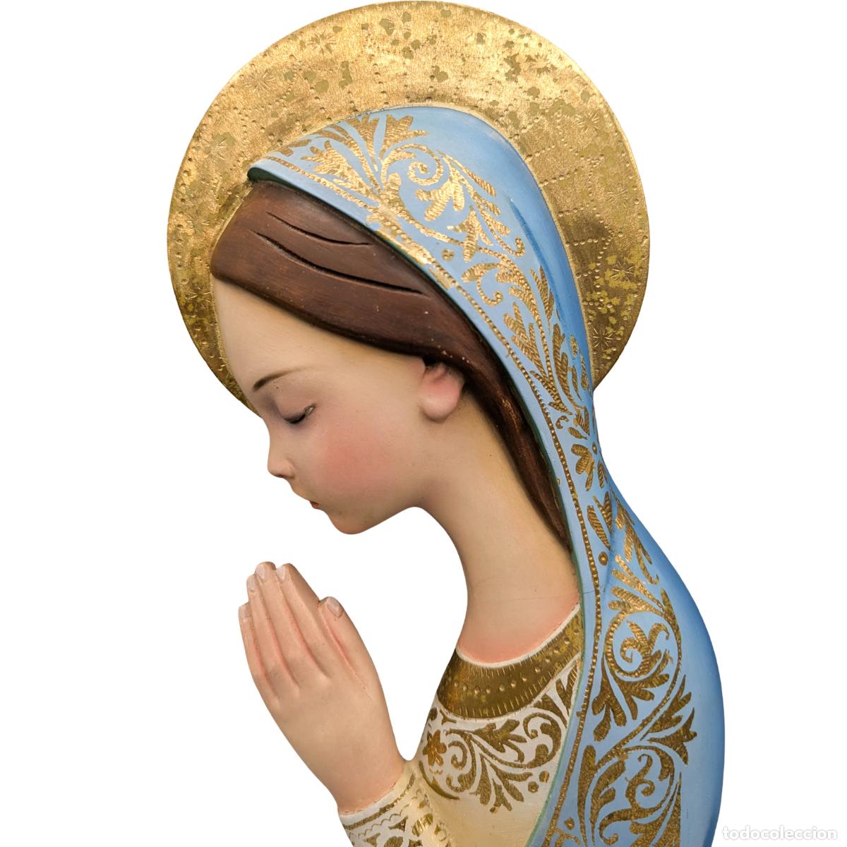 Arte: Virgen para pared de Olot