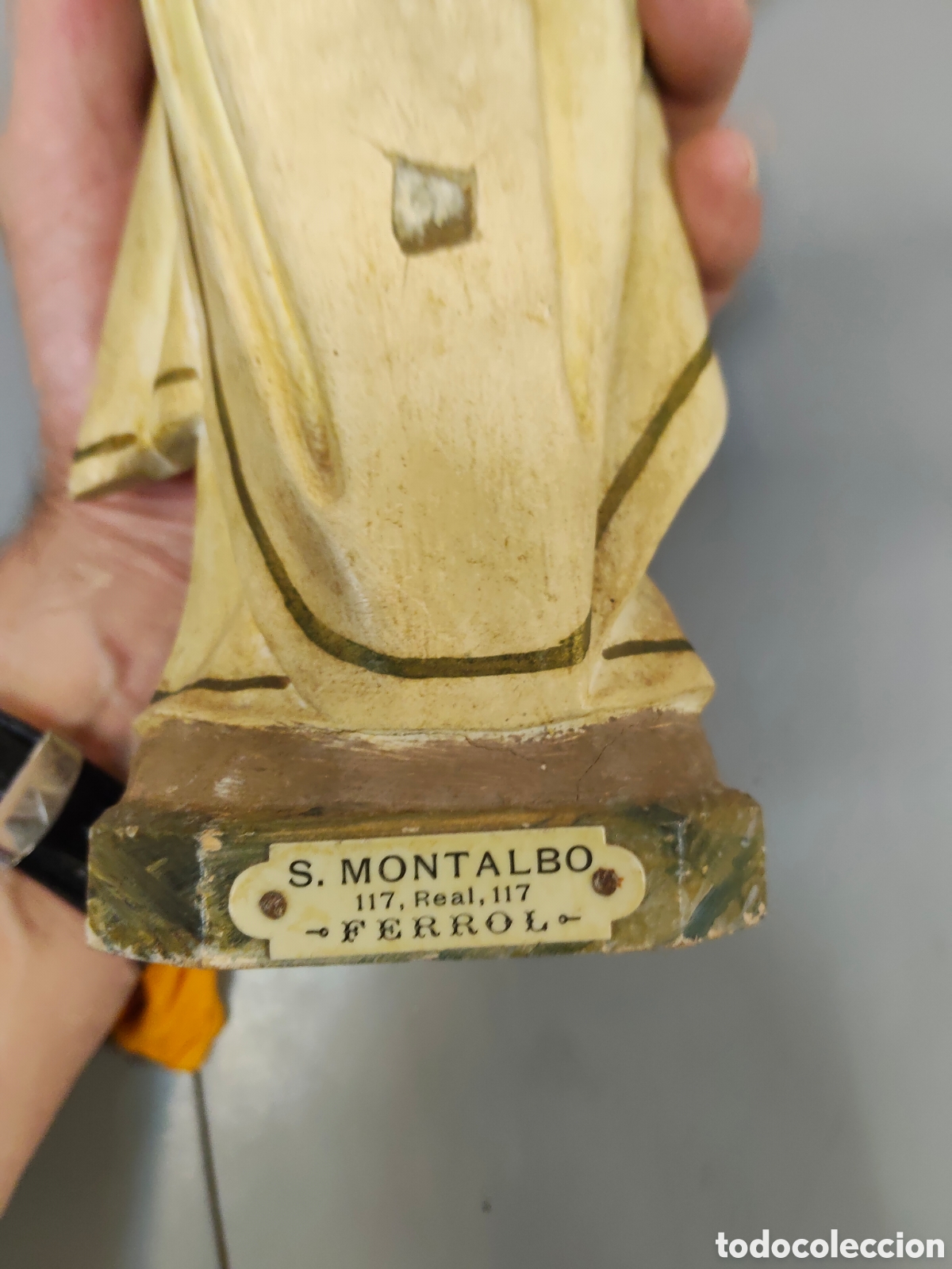Arte: Virgen de la Merced en madera policromada 32 CM - Foto 2