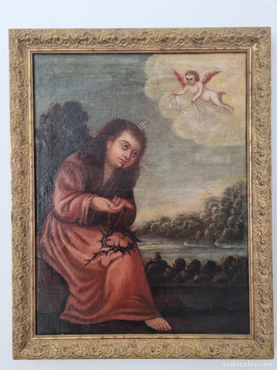 Arte: Ni&ntilde;o Jesus con Espina