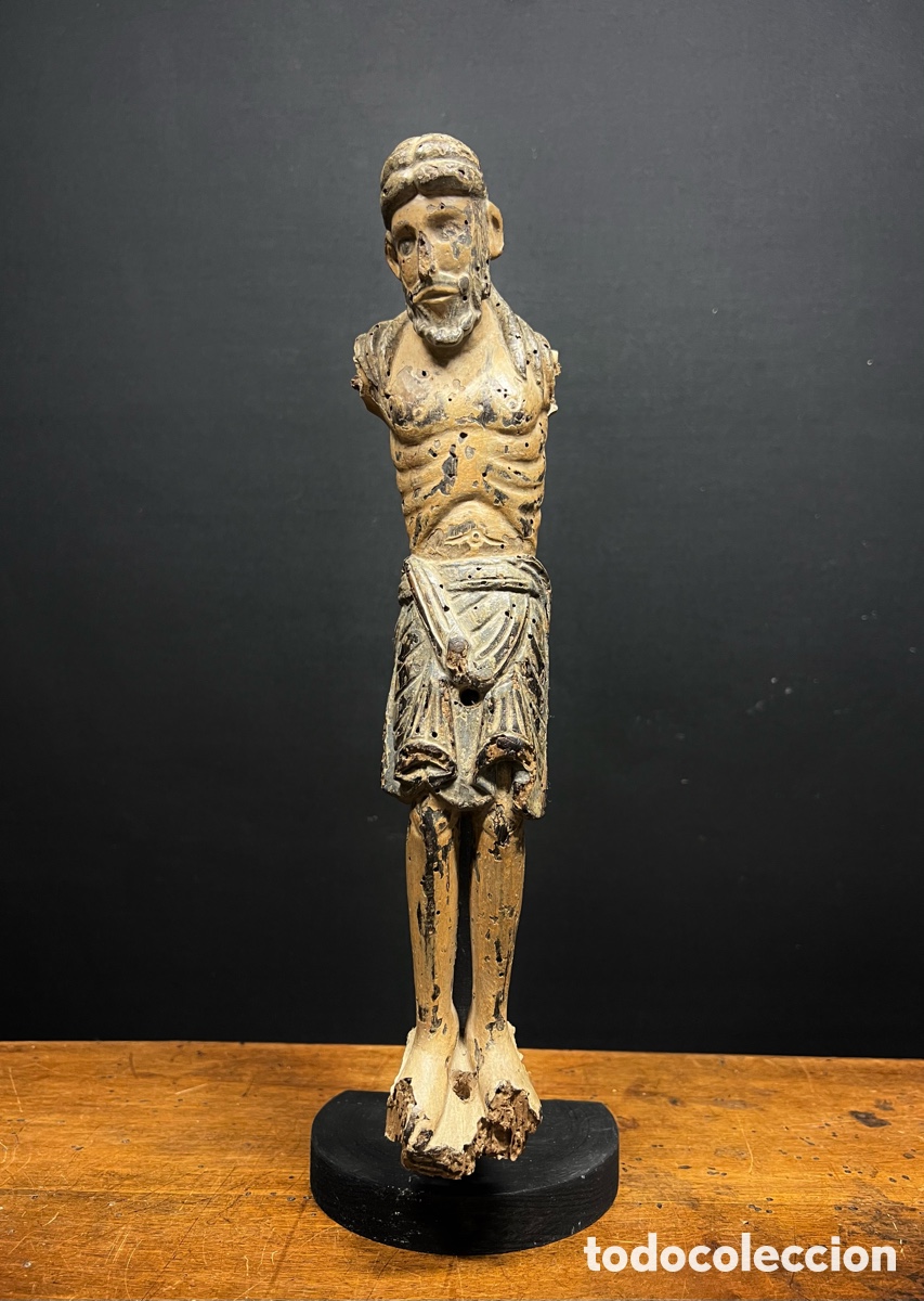 Arte: Cristo crucificado, rom&aacute;nico espa&ntilde;ol.