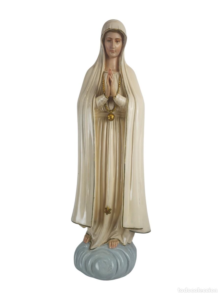 Arte: Madonna orante policromada, hacia 1900