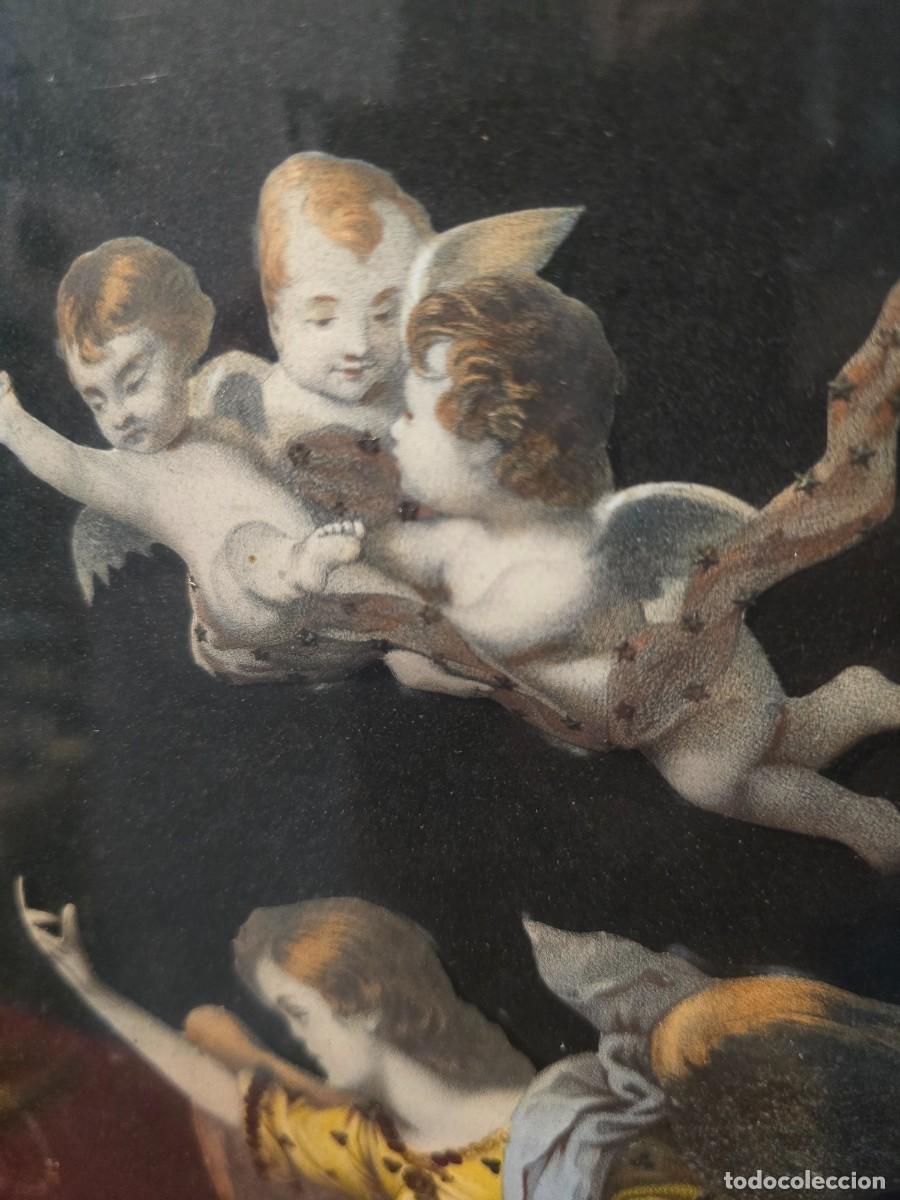 Arte: CUADRO RELIGIOSO DE PAPEL EN RELIEVE - Foto 3