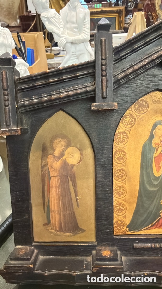 Arte: RETABLO RELIGIOSO MADERA - Foto 2