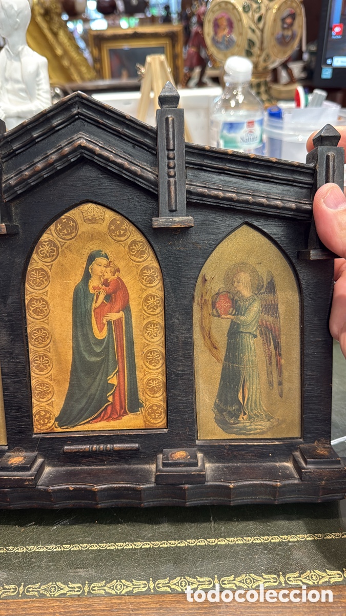 Arte: RETABLO RELIGIOSO MADERA - Foto 3