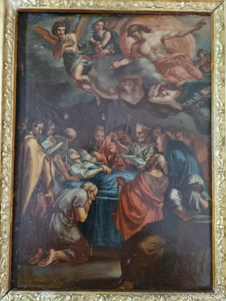 Arte: DORMICI&Oacute;N O TRANSITO DE LA VIRGEN MAR&Iacute;A