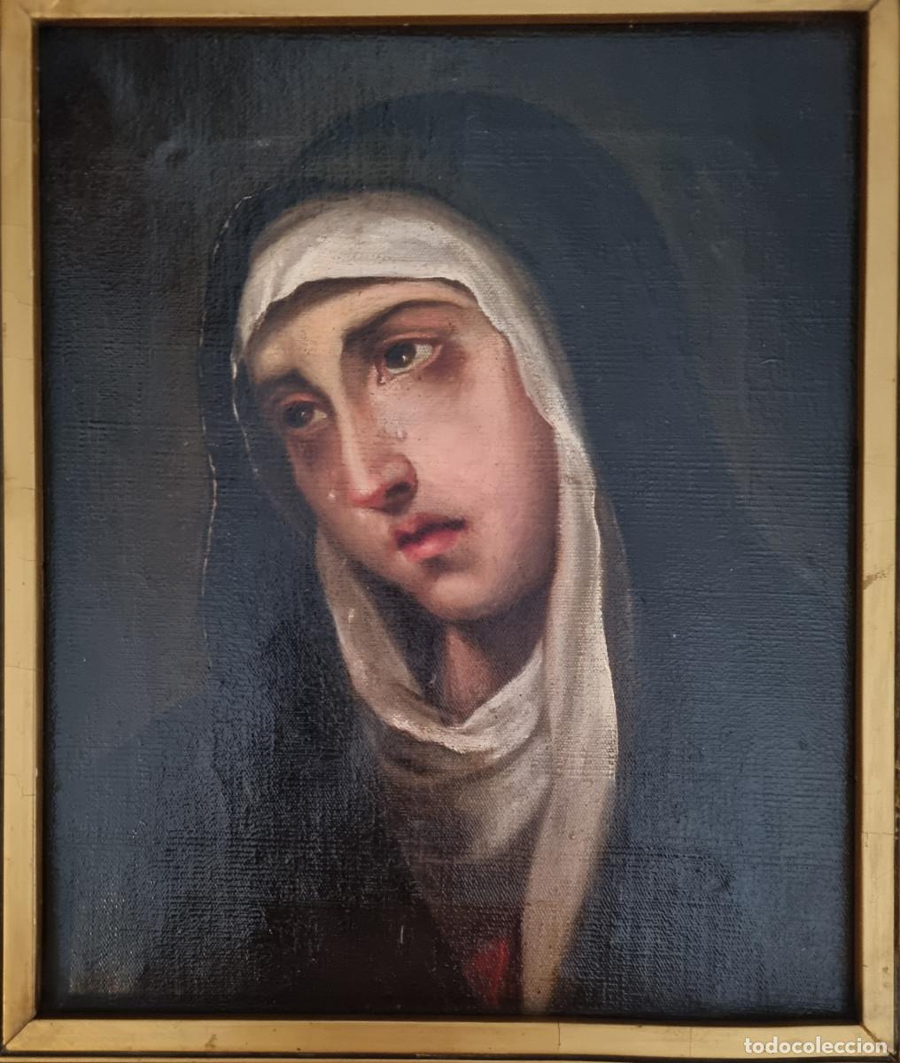 Arte: DOLOROSA, seguidor de Murillo, finales del siglo XVIII