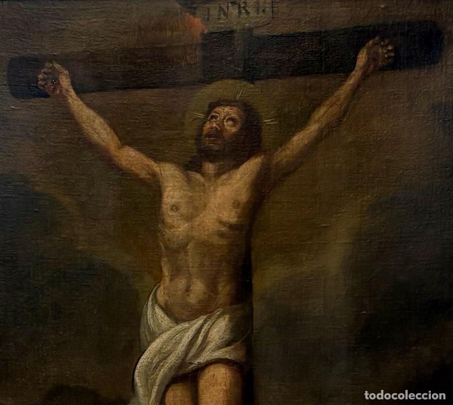 Arte: &Oacute;leo Crucifixi&oacute;n de Cristo - Foto 5
