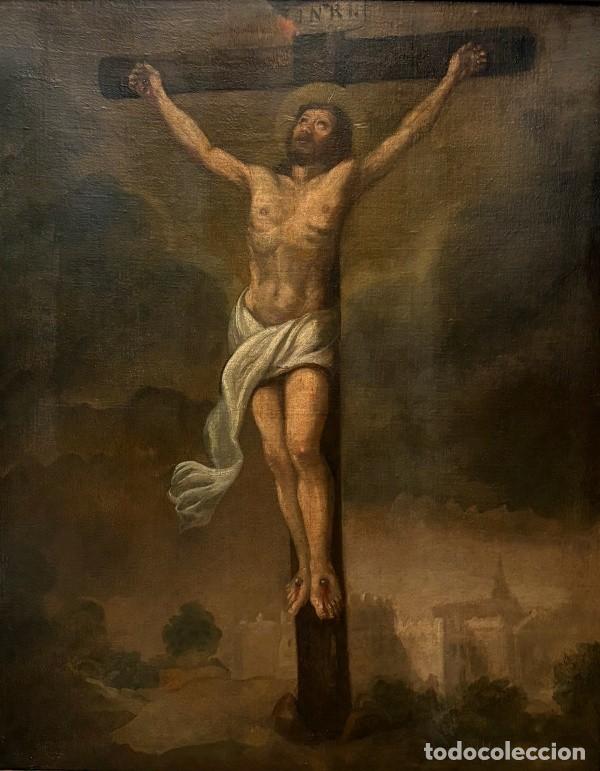 Arte: &Oacute;leo Crucifixi&oacute;n de Cristo - Foto 6