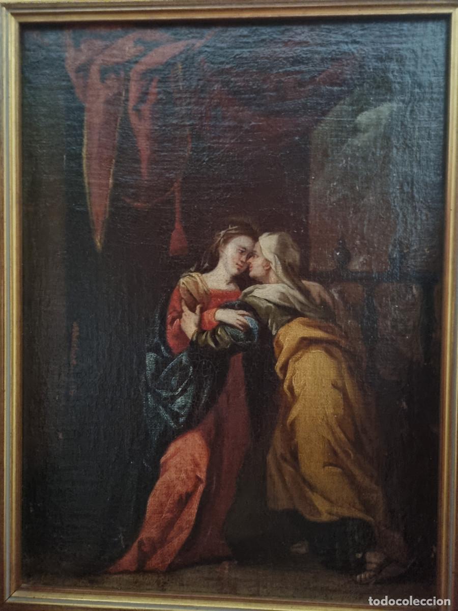 Arte: VISITACION DE MAR&Iacute;A A SU PRIMA SANTA ISABEL