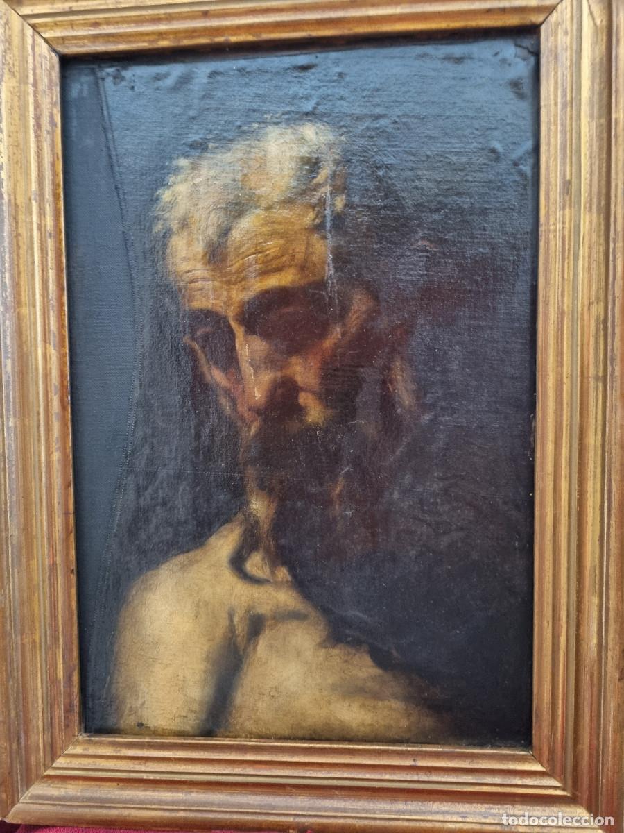 Arte: BUSTO o ROSTRO SAN ANDRES, de un seguidor de Ribera.