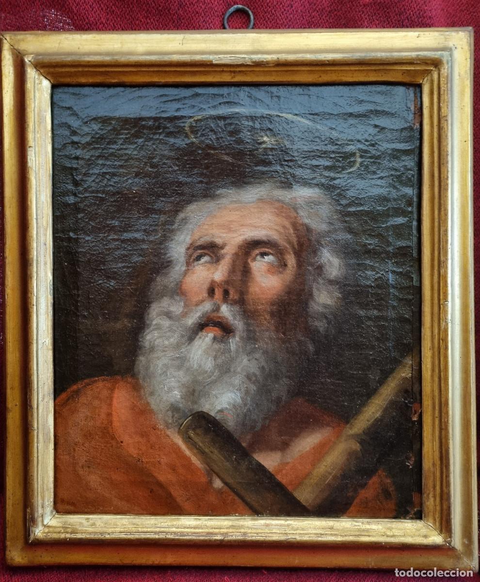 Arte: SAN ANDRES, an&oacute;nimo, siglo XVII.