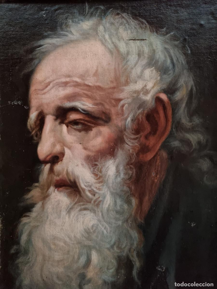 Arte: BUSTO o CABEZA DE ANCIANO , an&oacute;nimo, &iquest;siglo XVII?
