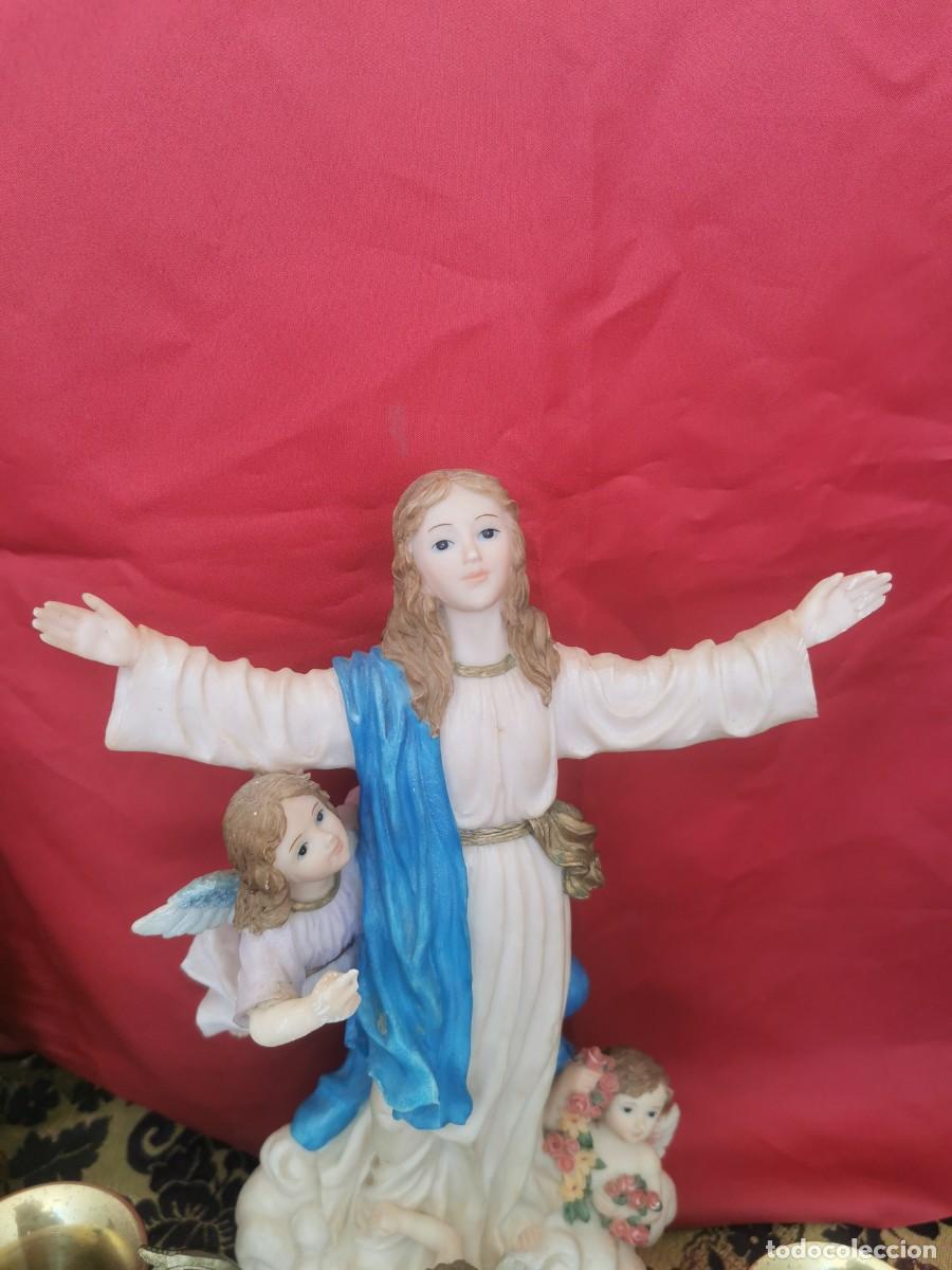 Arte: Virgen de la Asunci&oacute;n 37cm - Foto 5