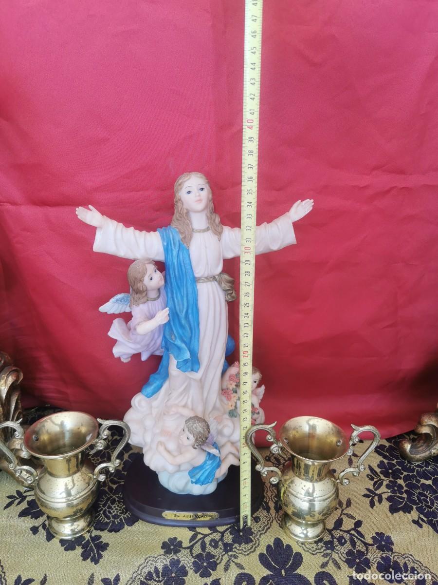 Arte: Virgen de la Asunci&oacute;n 37cm - Foto 6