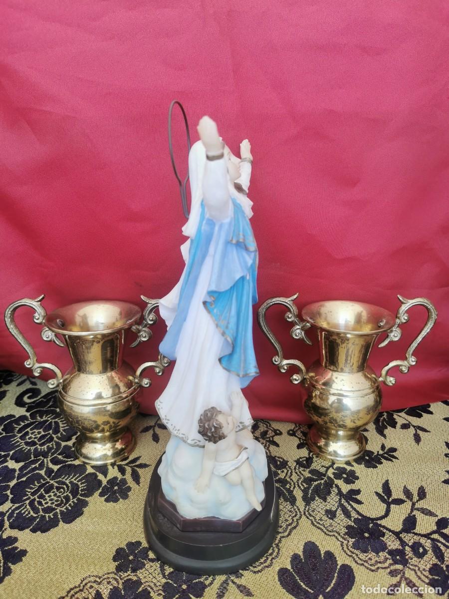 Arte: Virgen Nuestra Se&ntilde;ora del Aire 26cm - Foto 2