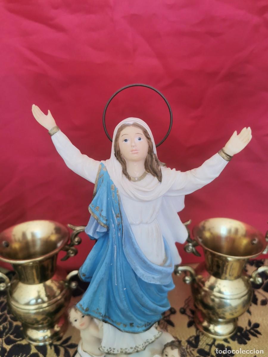 Arte: Virgen Nuestra Se&ntilde;ora del Aire 26cm - Foto 5