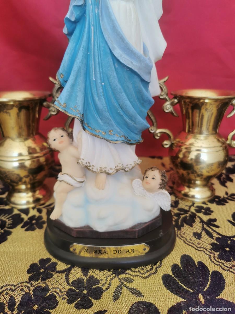 Arte: Virgen Nuestra Se&ntilde;ora del Aire 26cm - Foto 6