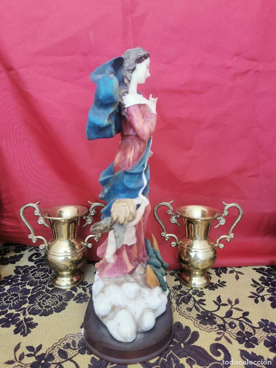 Arte: Virgen de los &Aacute;ngeles 32cm - Foto 2