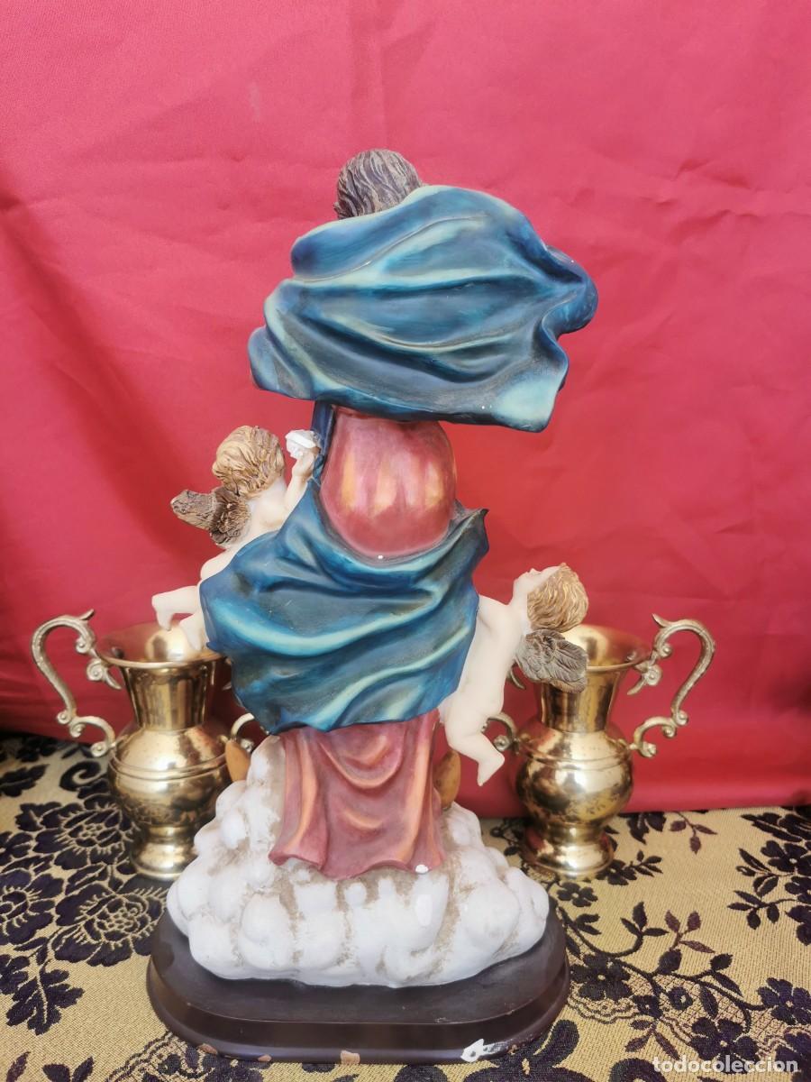 Arte: Virgen de los &Aacute;ngeles 32cm - Foto 3