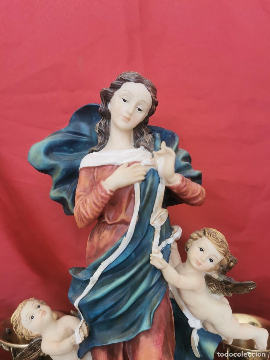 Arte: Virgen de los &Aacute;ngeles 32cm - Foto 5