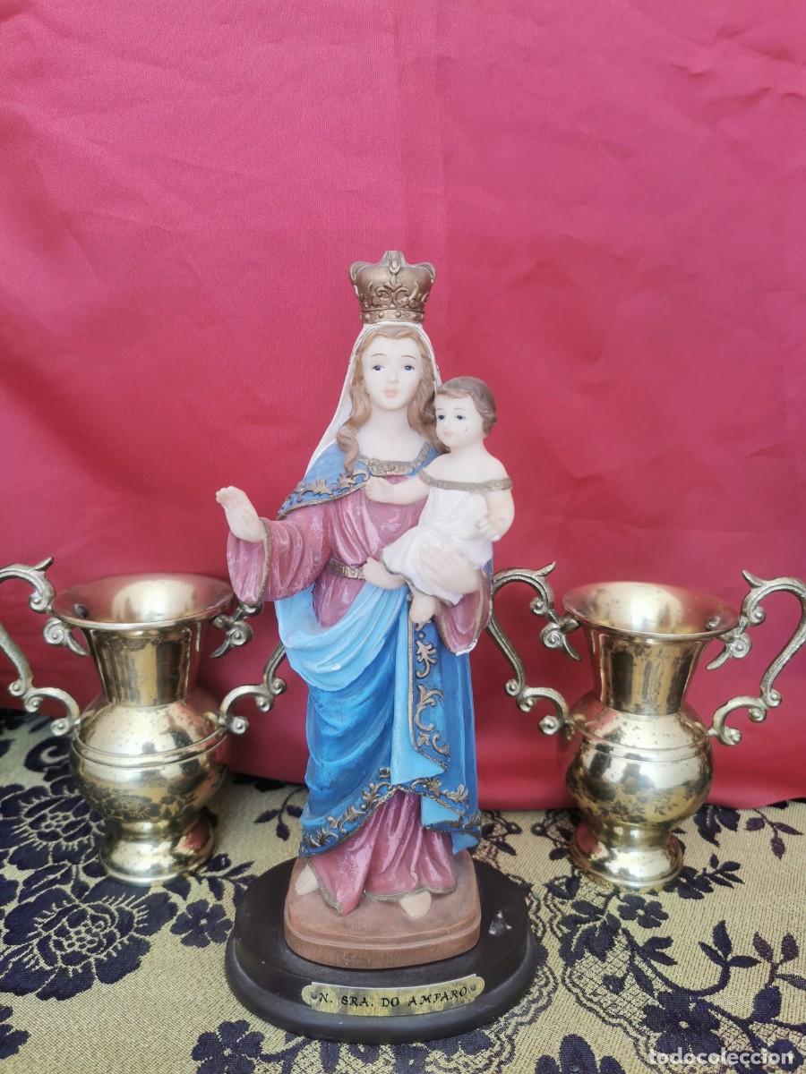 Arte: Virgen Nuestra Se&ntilde;ora del Amparo 24cm