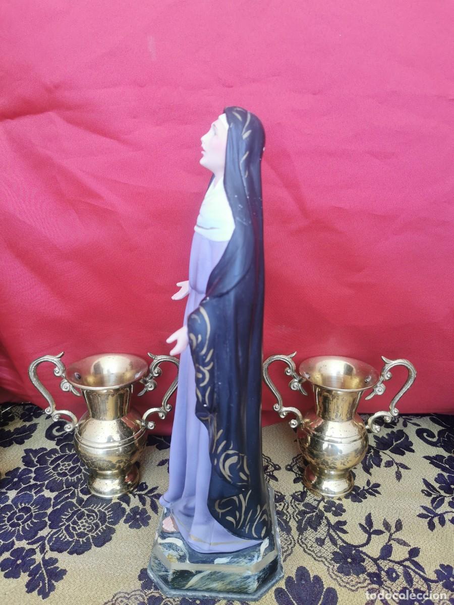 Arte: Virgen de los Dolores 32cm - Foto 5