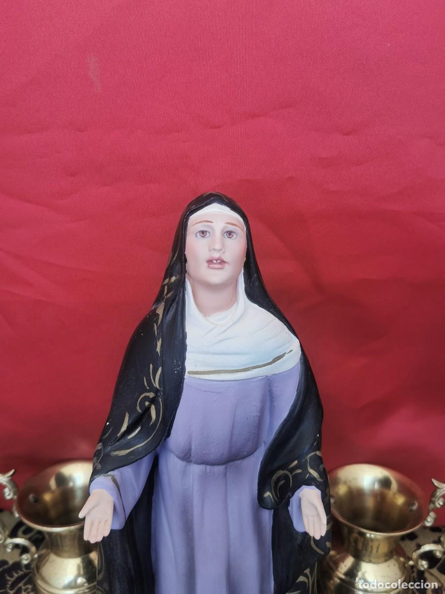 Arte: Virgen de los Dolores 32cm - Foto 6