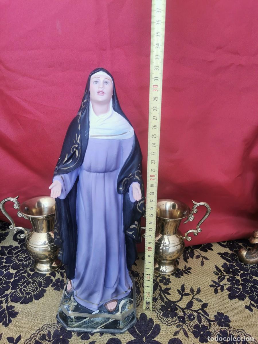 Arte: Virgen de los Dolores 32cm - Foto 7