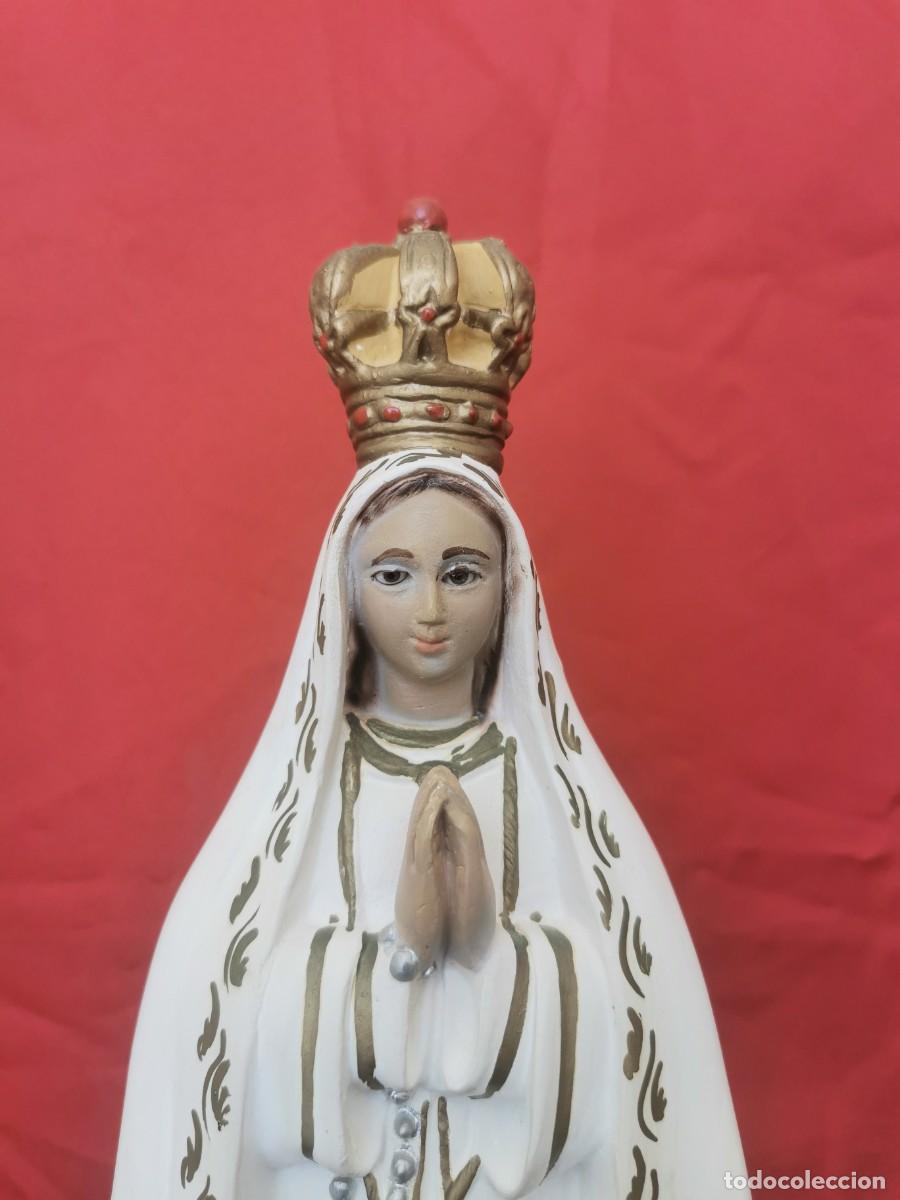Arte: Virgen de F&aacute;tima 48cm - Foto 5