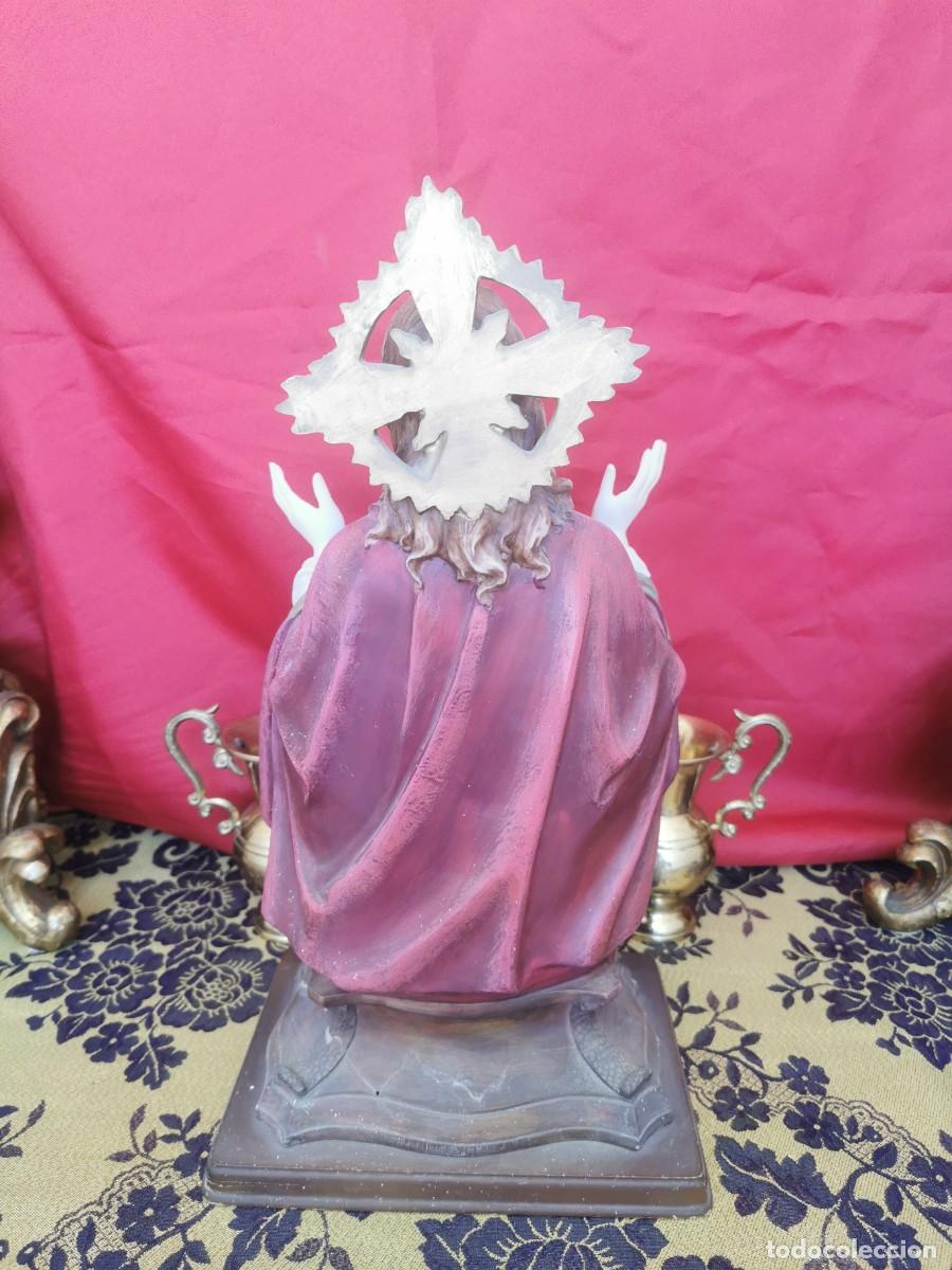 Arte: Sagrado Coraz&oacute;n de Jes&uacute;s 36cm - Foto 3