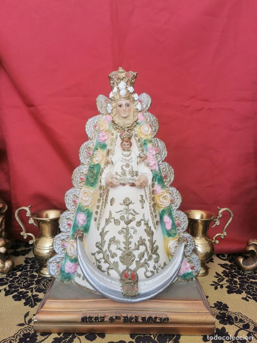 Arte: Virgen del Roc&iacute;o 36cm