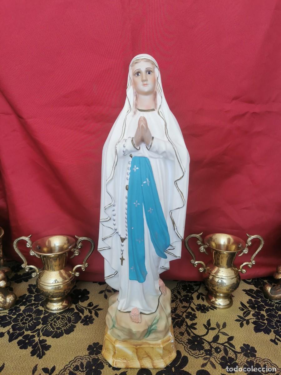 Arte: Virgen de Lourdes 39cm